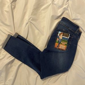 NWT Size 14 14w Wax Jeans “Butt I Love You” New w Tags Blue Denim
